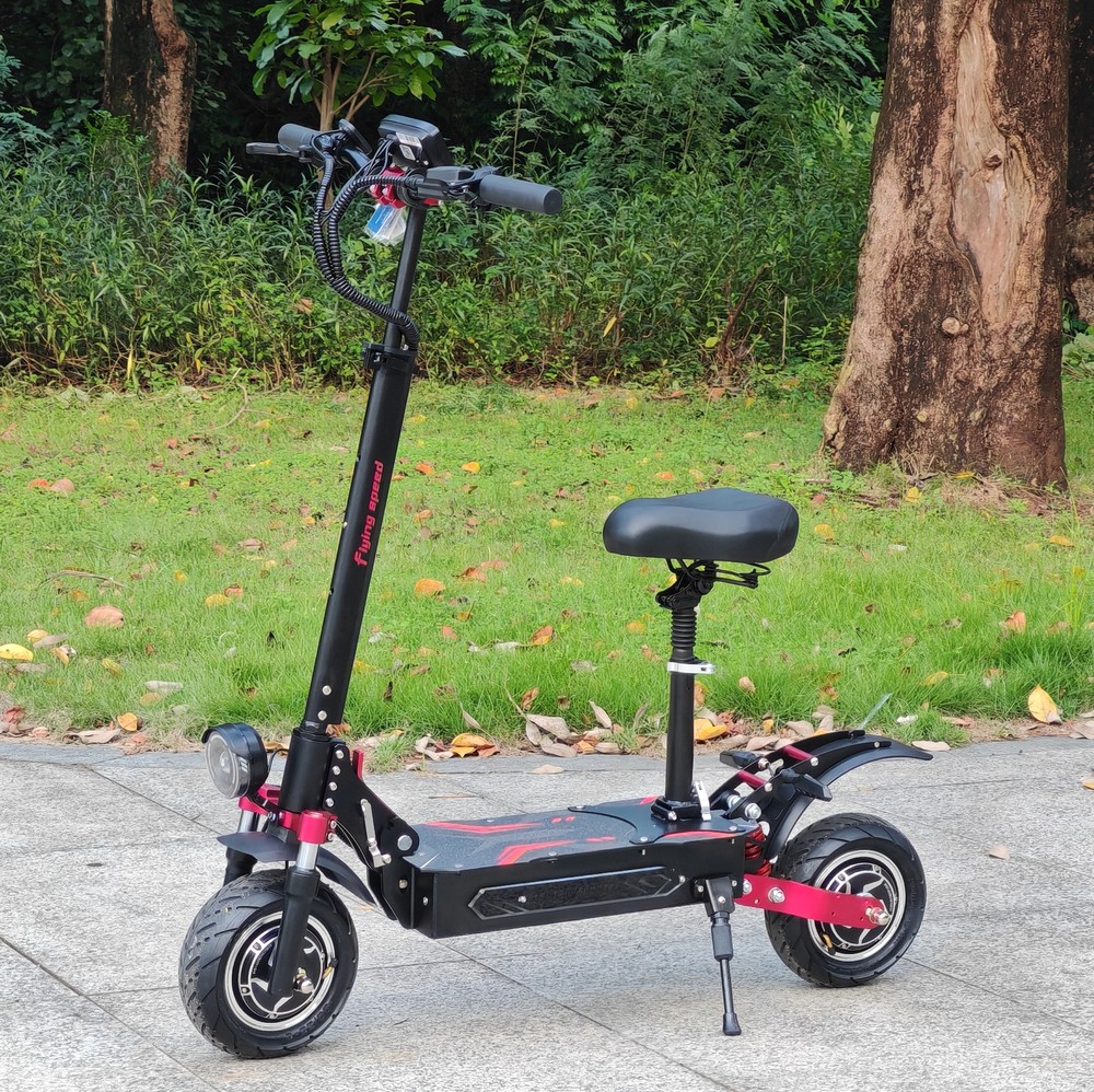 BOYUEDA Q7 Pro 1600W Dual Motor Adult Electric Scooter with Double Suspension 110KM Range