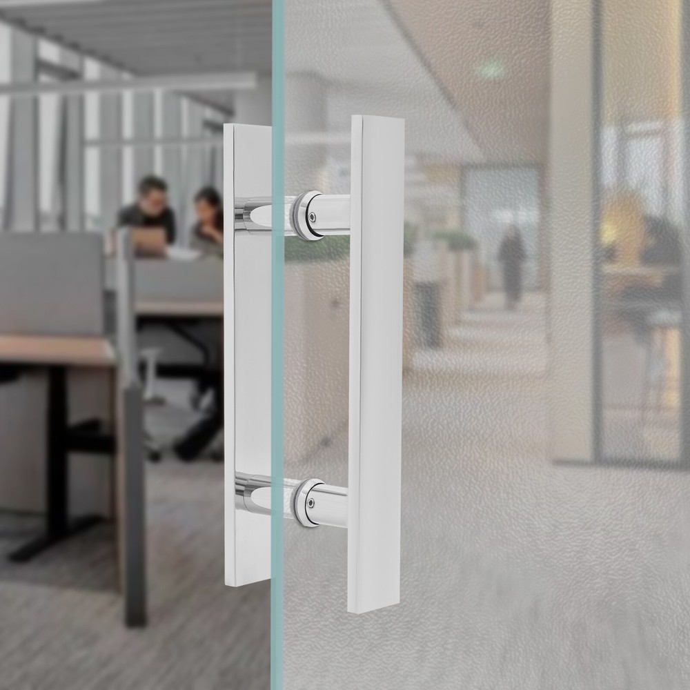 Stainless Steel Double Sided Barn Door Handle for Push Pull Sliding Doors