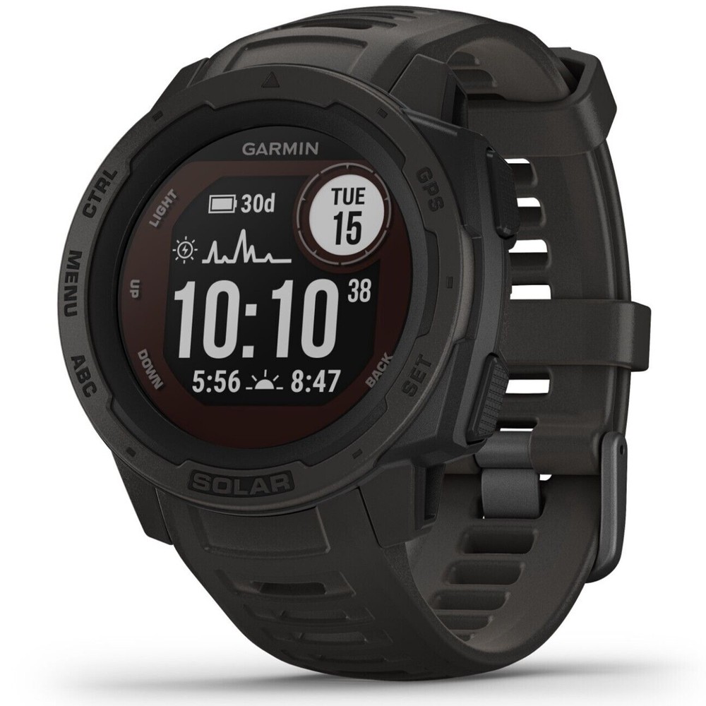 Garmin Instinct Graphite Womens GPS Smartwatch 0100229310