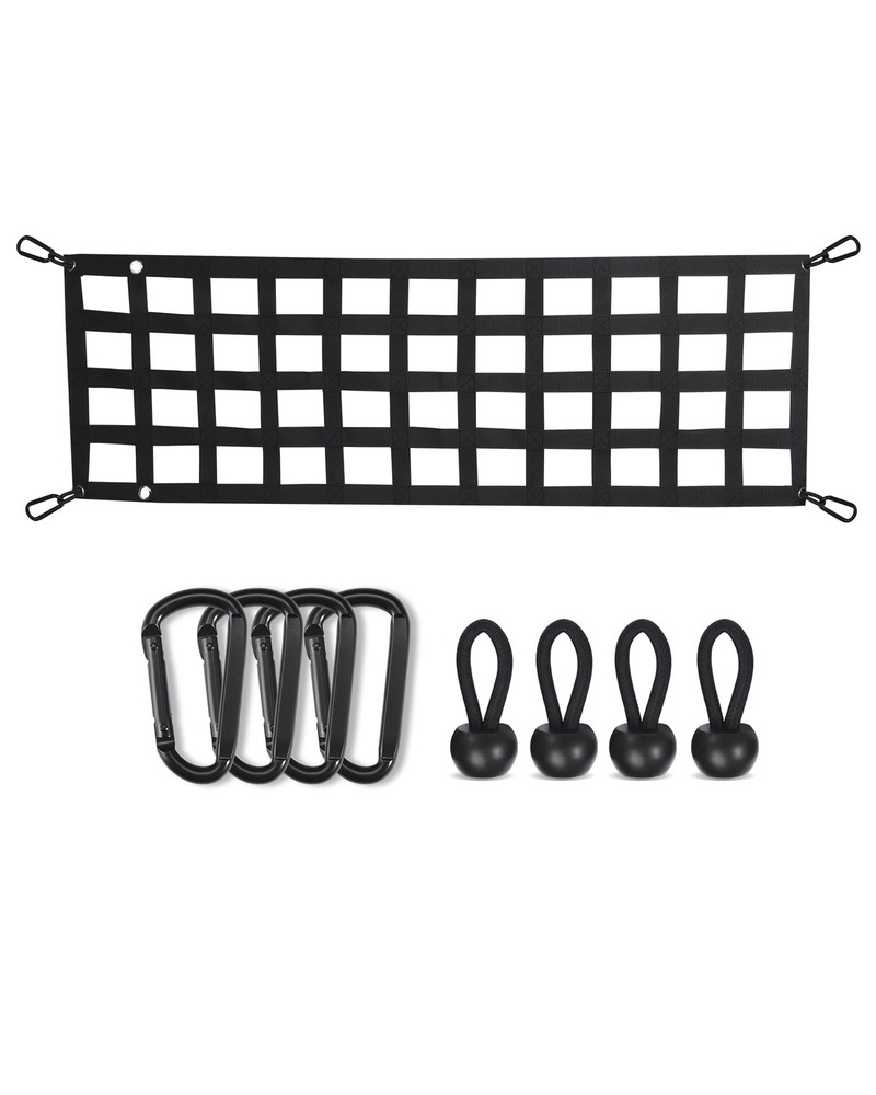 60x18 Heavy Duty Tailgate Net for Pickup Truck Bed by Lucky Straps