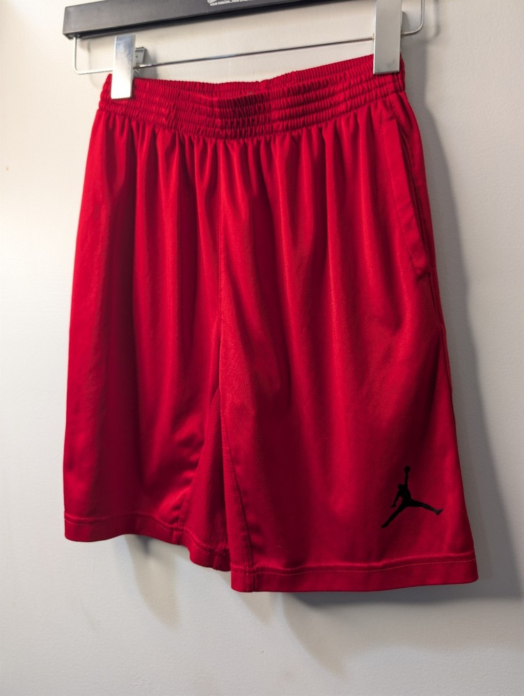 Nike Air Jordan Shorts Basketball Gym Red Youth's Large (12-13yr) Sports