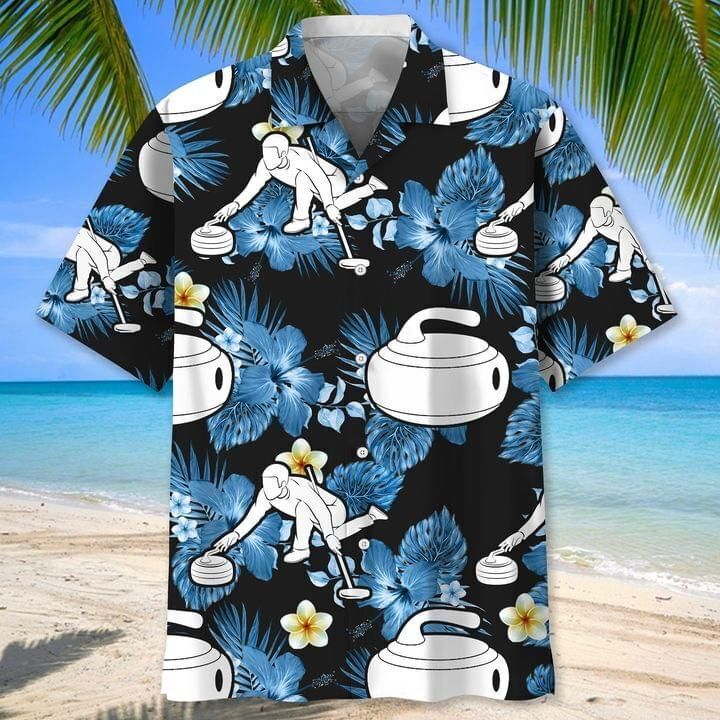 Curling Nature Print 3D HAWAII SHIRT US Size Christmas Gift Halloween Gift