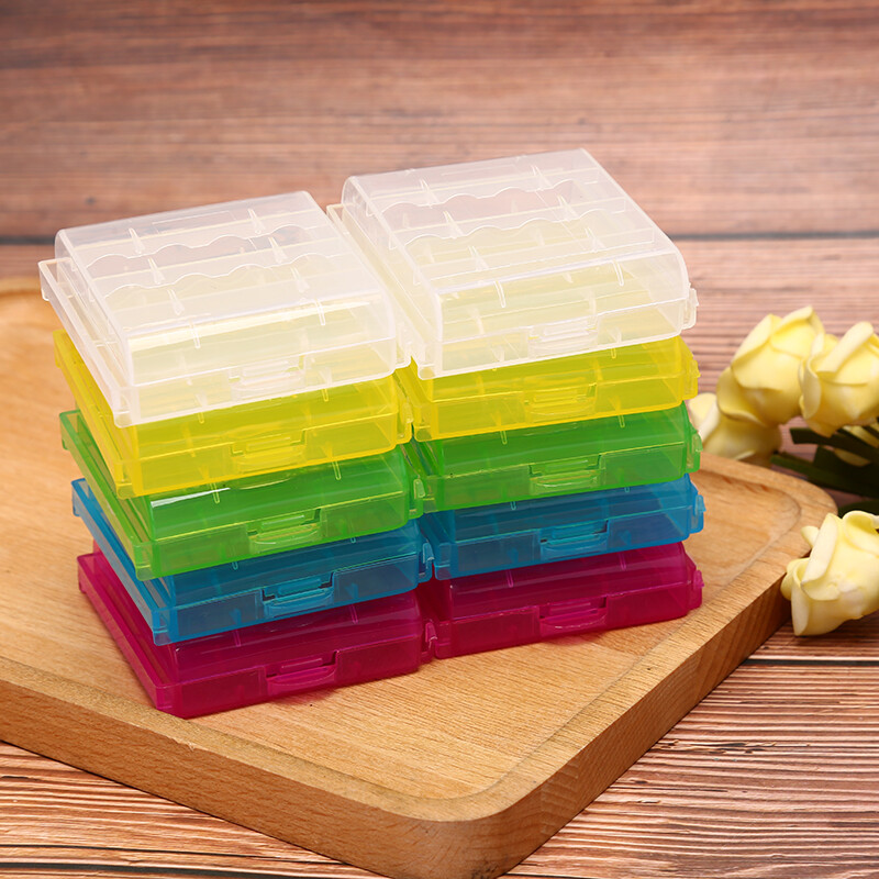 Hard Plastic AA/AAA Battery Storage Boxes Case Holder for Waterproof Case*a5