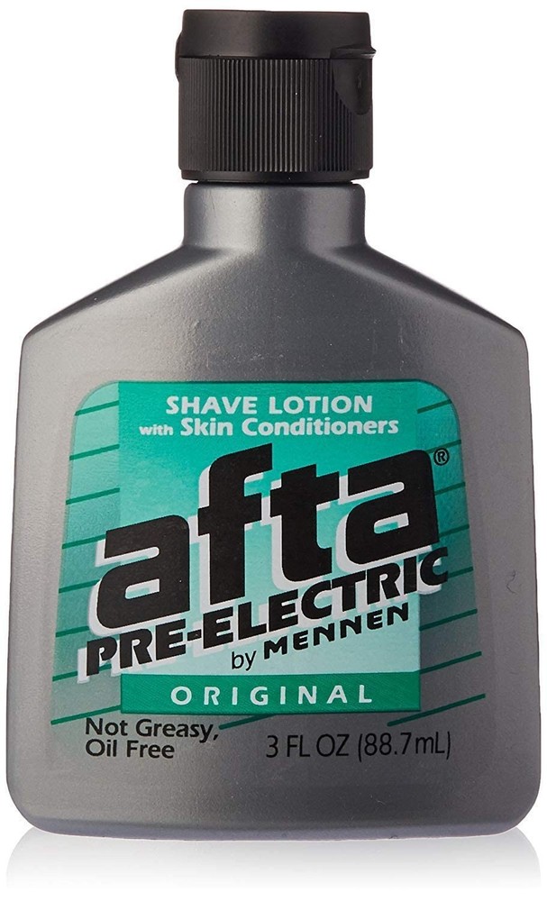 Afta Pre-Electric Shave Lotion with Skin Conditioners 3 oz Pack of 3