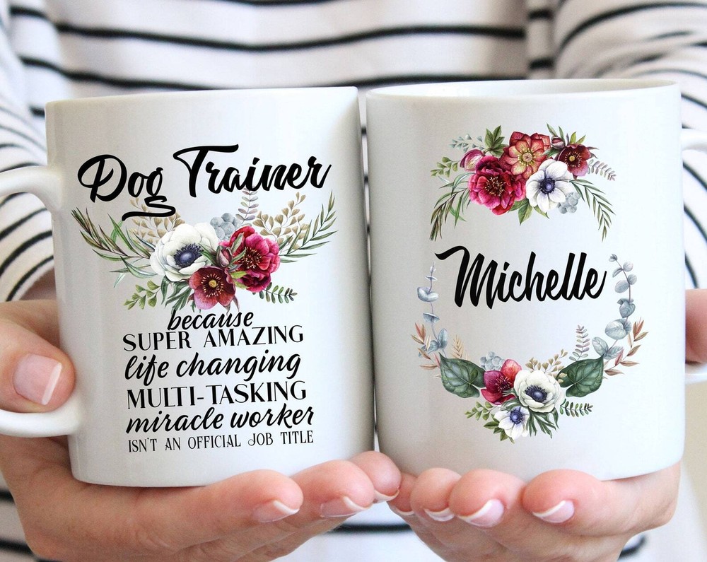Personalized Dog Trainer Gift For Women L Thank You Appreciation Birthday
