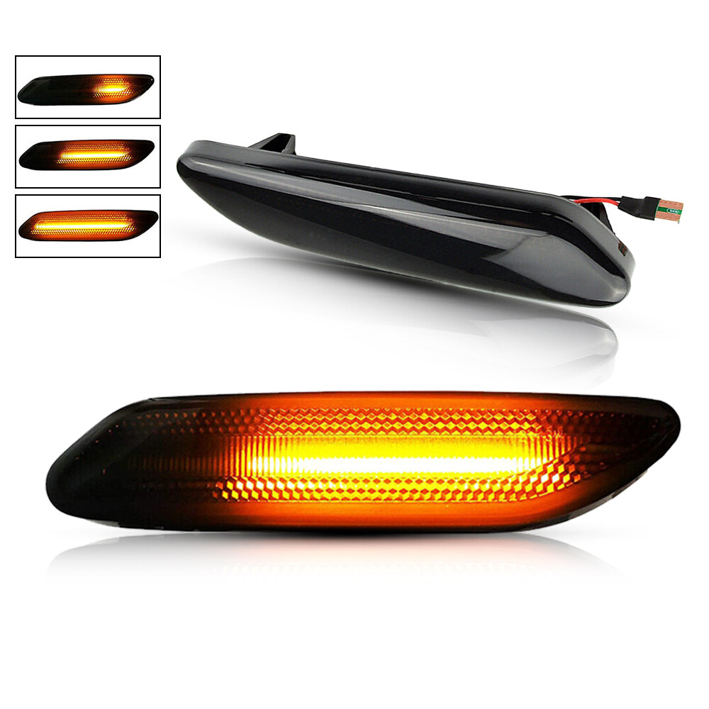 Led Side Marker Turn Signal Light for Cooper Mini R60 R61 Countryman NEW Dynamic