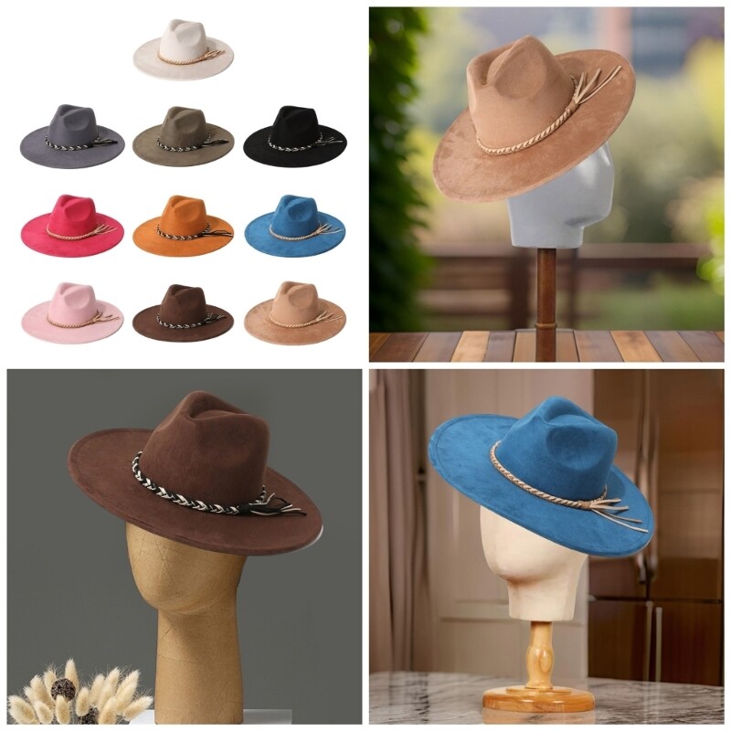 Vintage Widen Brim Hat for Adult Women Men Hiking Camping Outdoor Activity