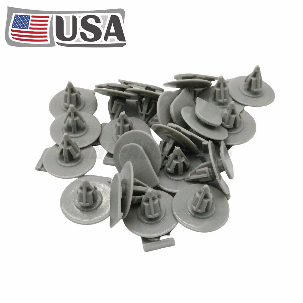 20pcs Wheel Arch Trim Molding Clips Retainer Fastener Screws For BMW Mini Cooper