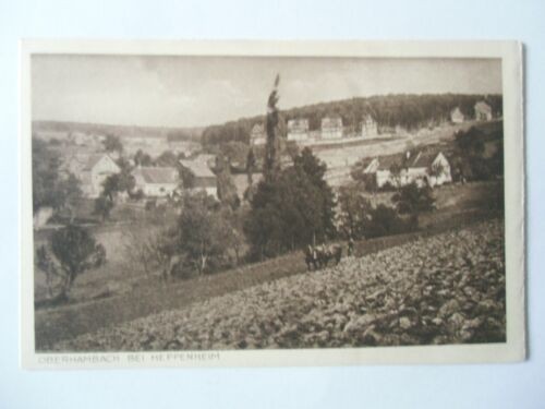 Ansichtskarte Oberhambach bei Heppenheim