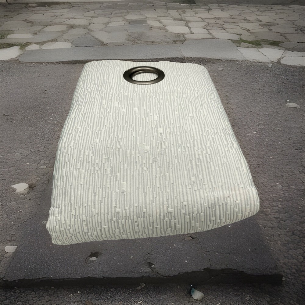 Sun Zero Noir Dimensional Thermal Blackout Grommet Curtain Panel 52x96