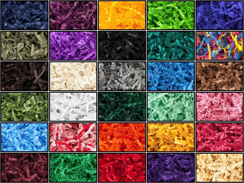 Bulk 10oz Paper Crinkle Shred Gift Box Basket Filler Packaging