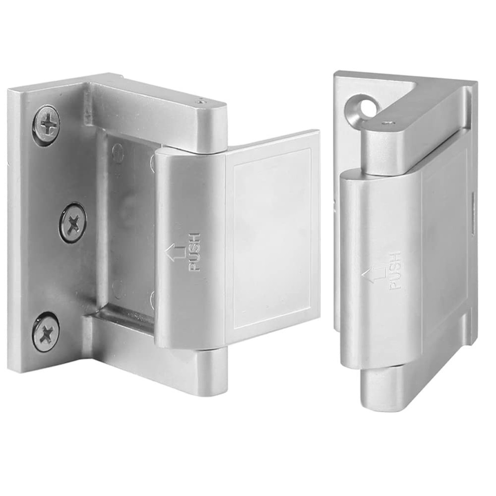 Childproof Home Security Door Lock Set - 2 Pack Reinforced Safety Locks with Upgraded Design