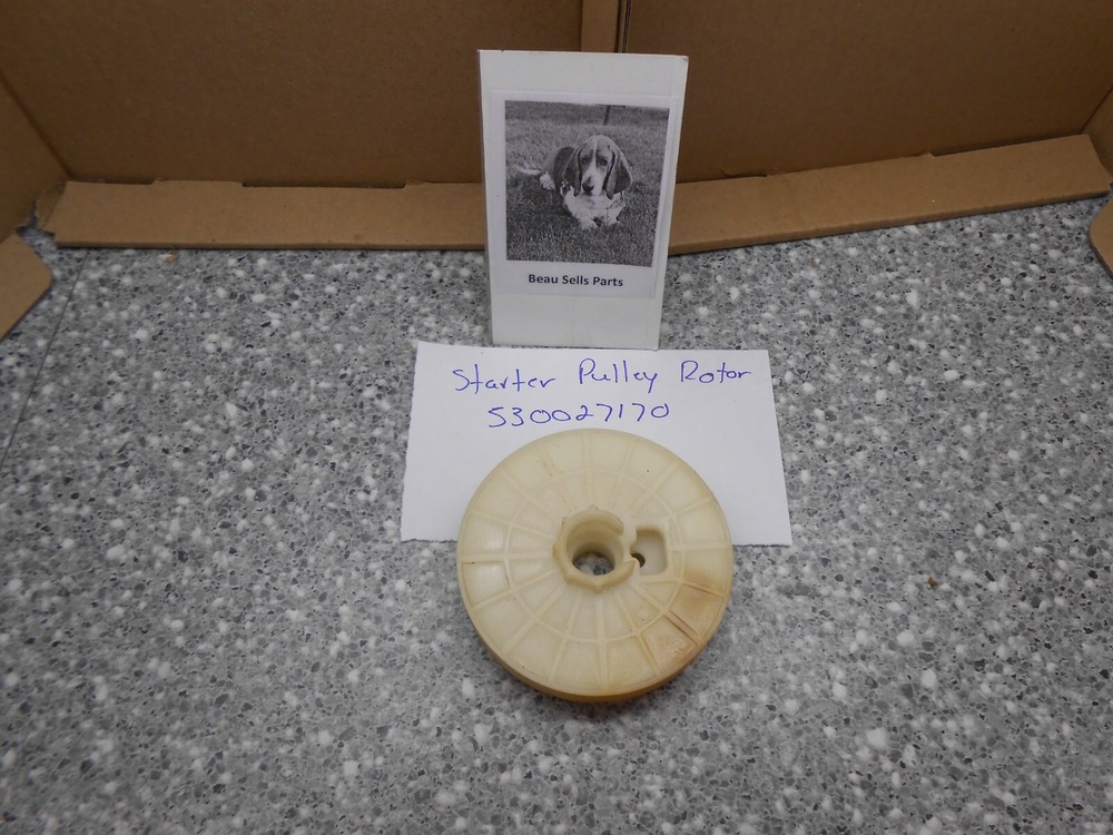 Husqvarna Poulan Craftsman Replacement Starter Pulley Rotor 530027170