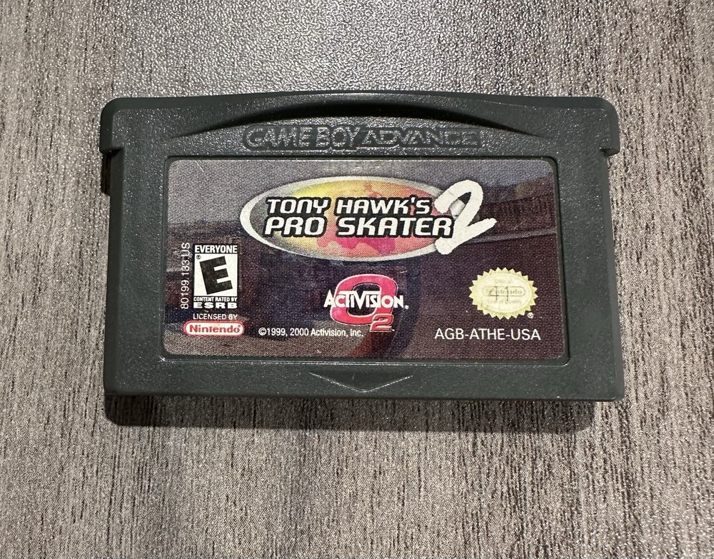 Tony Hawk's Pro Skater 2 (Nintendo Game Boy Advance, 2001)