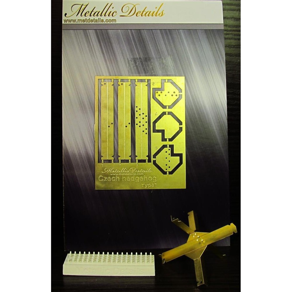 Metallic Details MD4813 Scale model kit 1:48 Czech hedgehog - Photoetch, Resin