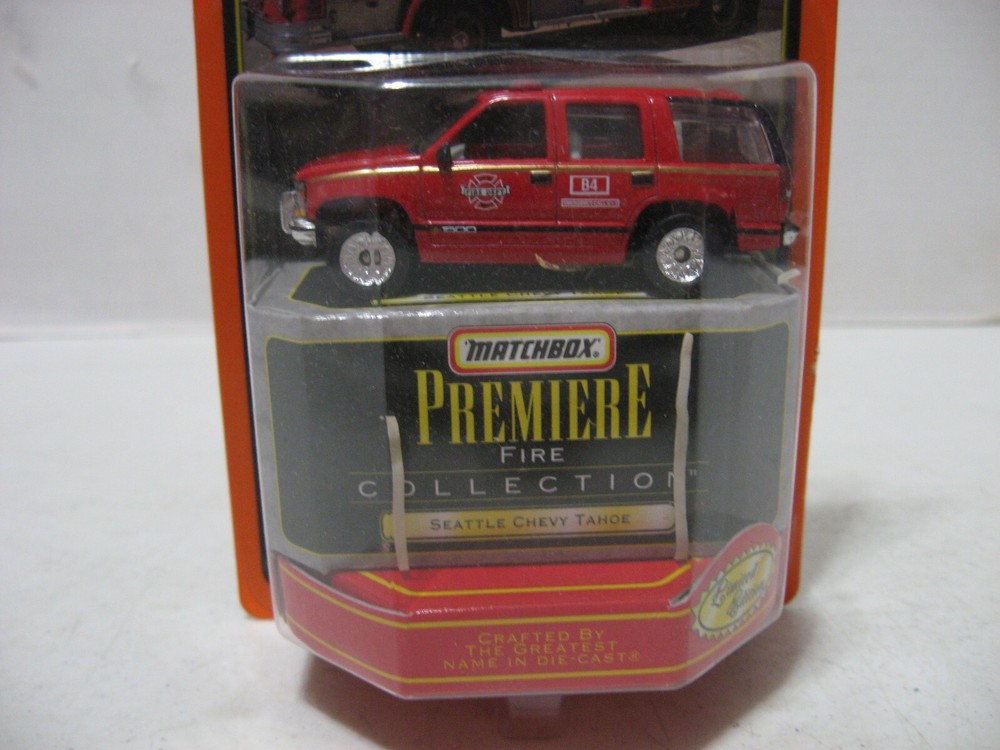 Matchbox Premiere Fire Collection #4 Seattle Chevy Tahoe