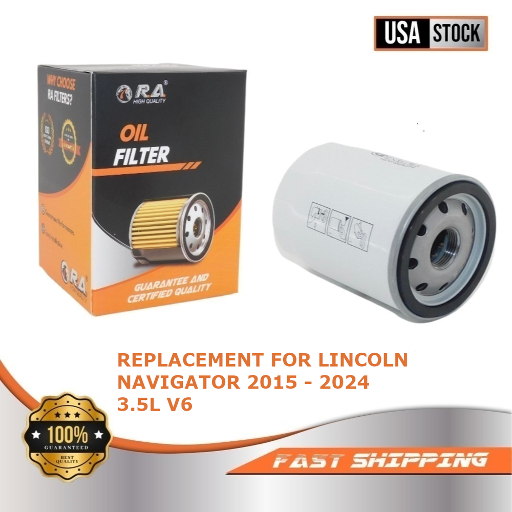 2015-2024 Lincoln Navigator 3.5L Black Label Spin-On Oil Filter 10575