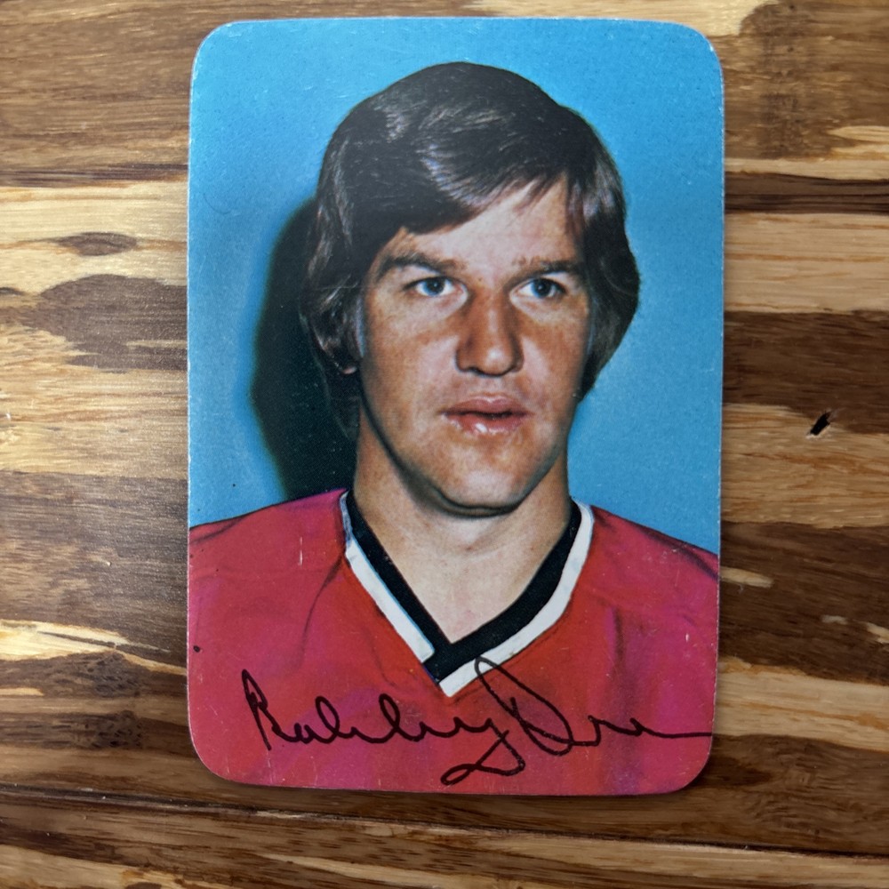 1976-77 Topps Glossy Insert #20 Bobby Orr Blackhawks Hockey Card