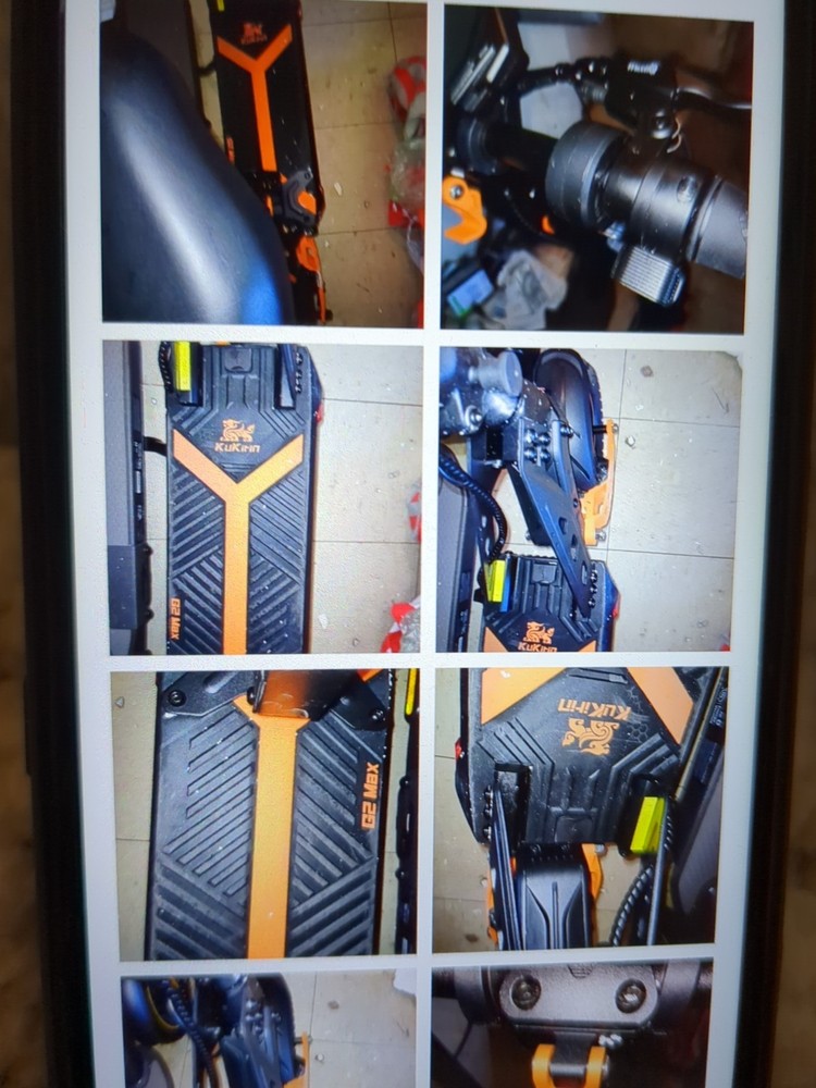 Kukurin G2Max Electric scooter Used  Travel distance 12 miles  .