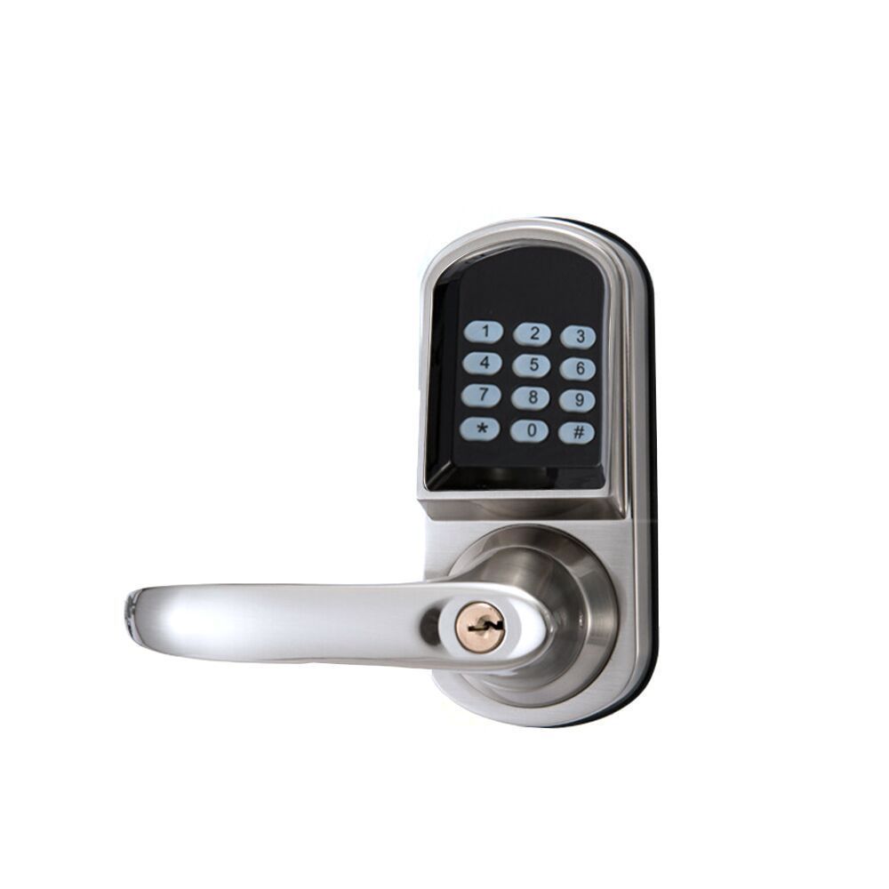 Smart Keyless Entry Digital Code Door Lock Set Mechanical US