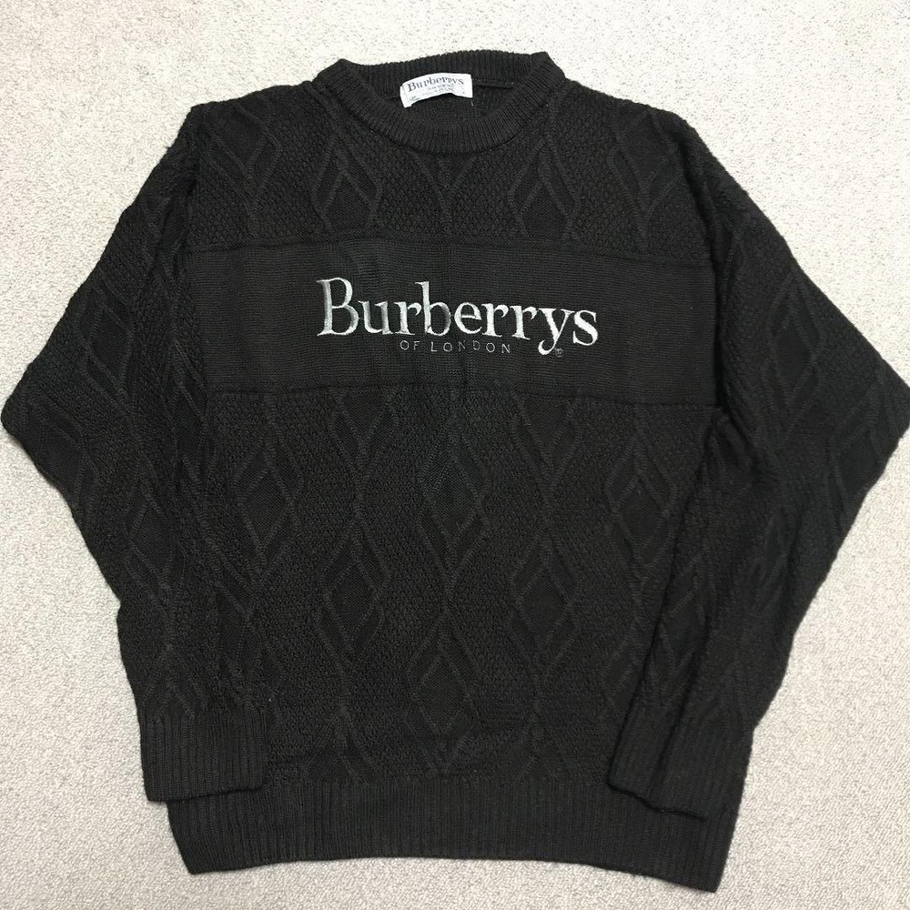 Burberry knit sweater Men's Fashion from Japan