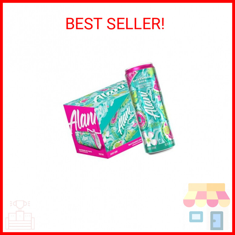 Alani Nu WATERMELON WAVE Sugar Free, Low Calorie Energy Drinks | 200mg Caffeine