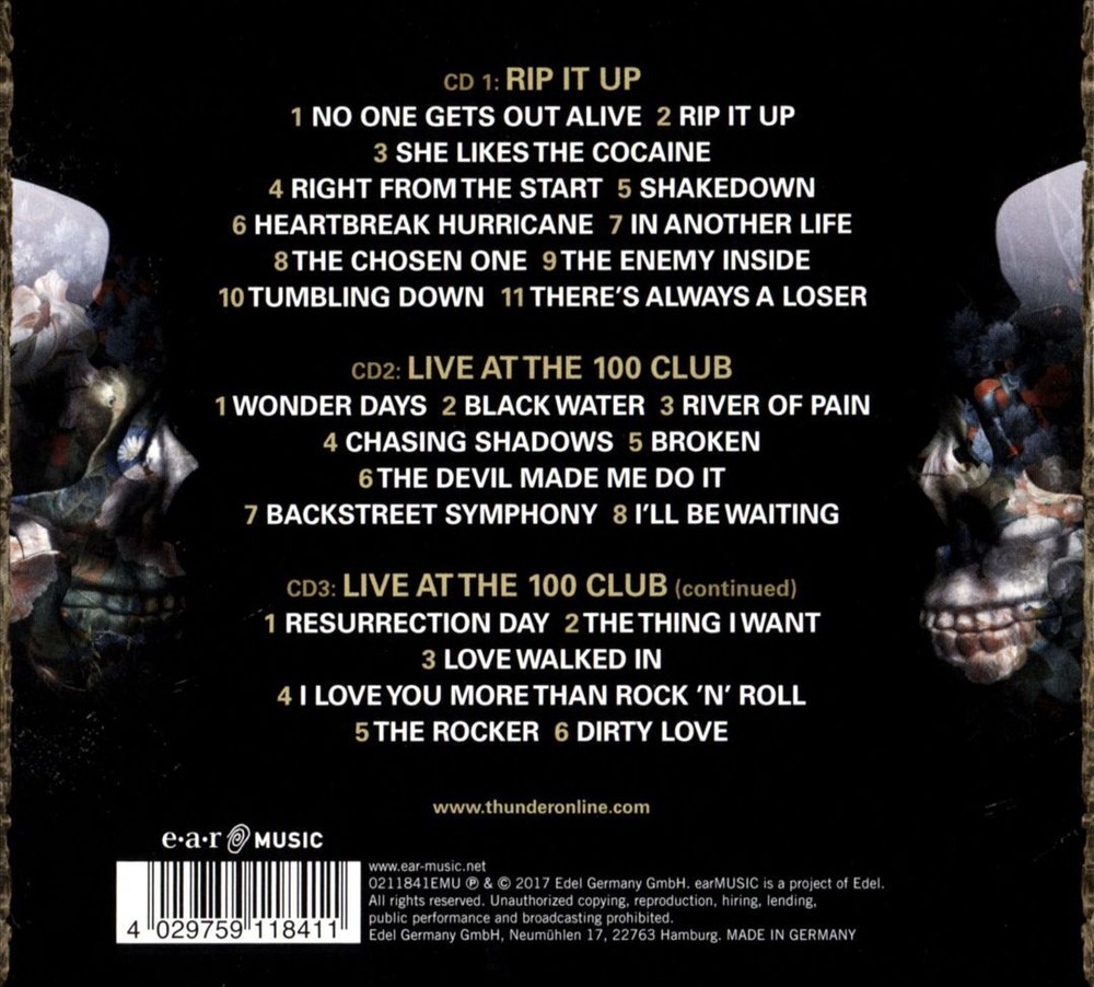 THUNDER RIP IT UP [DELUXE EDITION] NEW CD