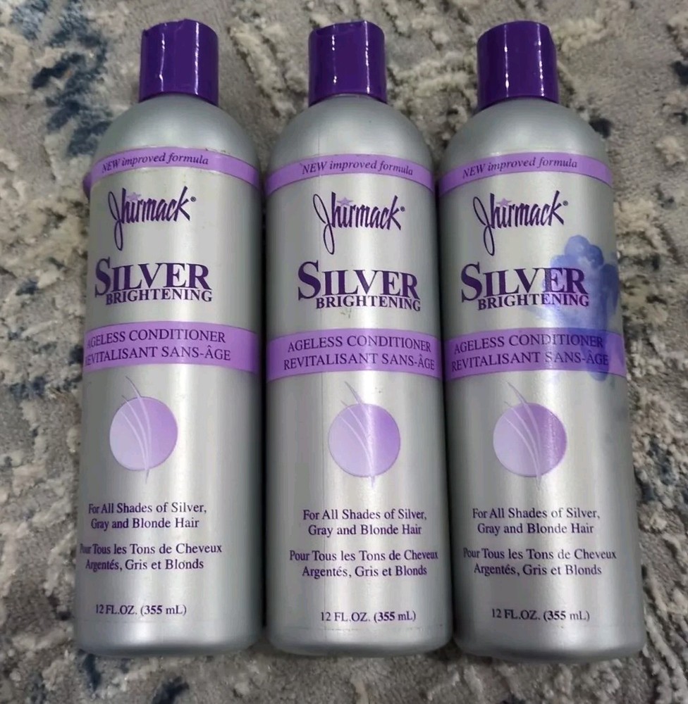 Jhirmack Silver Brightening Ageless Conditioner 12 fl oz for Vibrant Hair