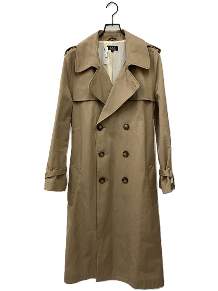 A.P.C. Trench Coat/1/Cotton/Beg/Plain 2733