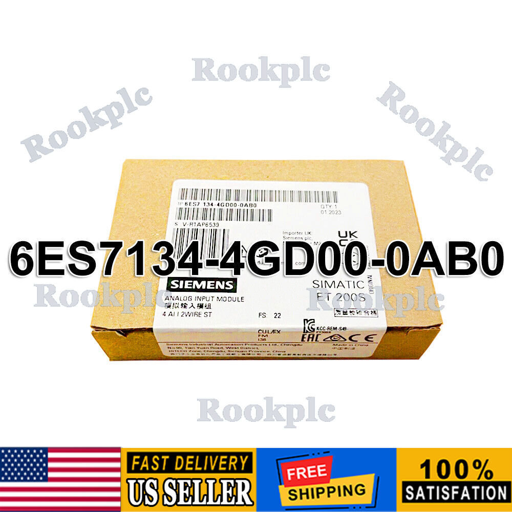 New Siemens DP Electronics module ET 200S 6ES7134-4GD00-0AB0 6ES7 134-4GD00-0AB0