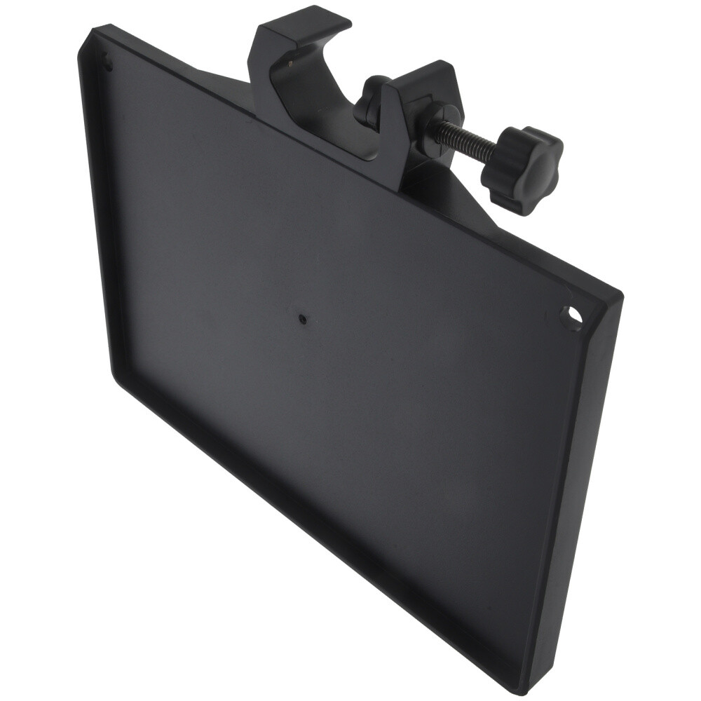 1PC Microphone Stand Accessory Tray ABS Clamp-On Tray for Instrument Stand