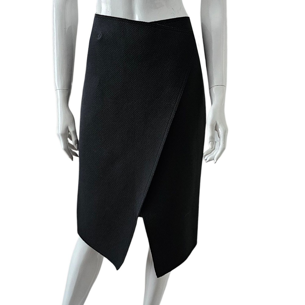 Reversible Asymmetric Grey Wrap Skirt Melbourne AU Size 10