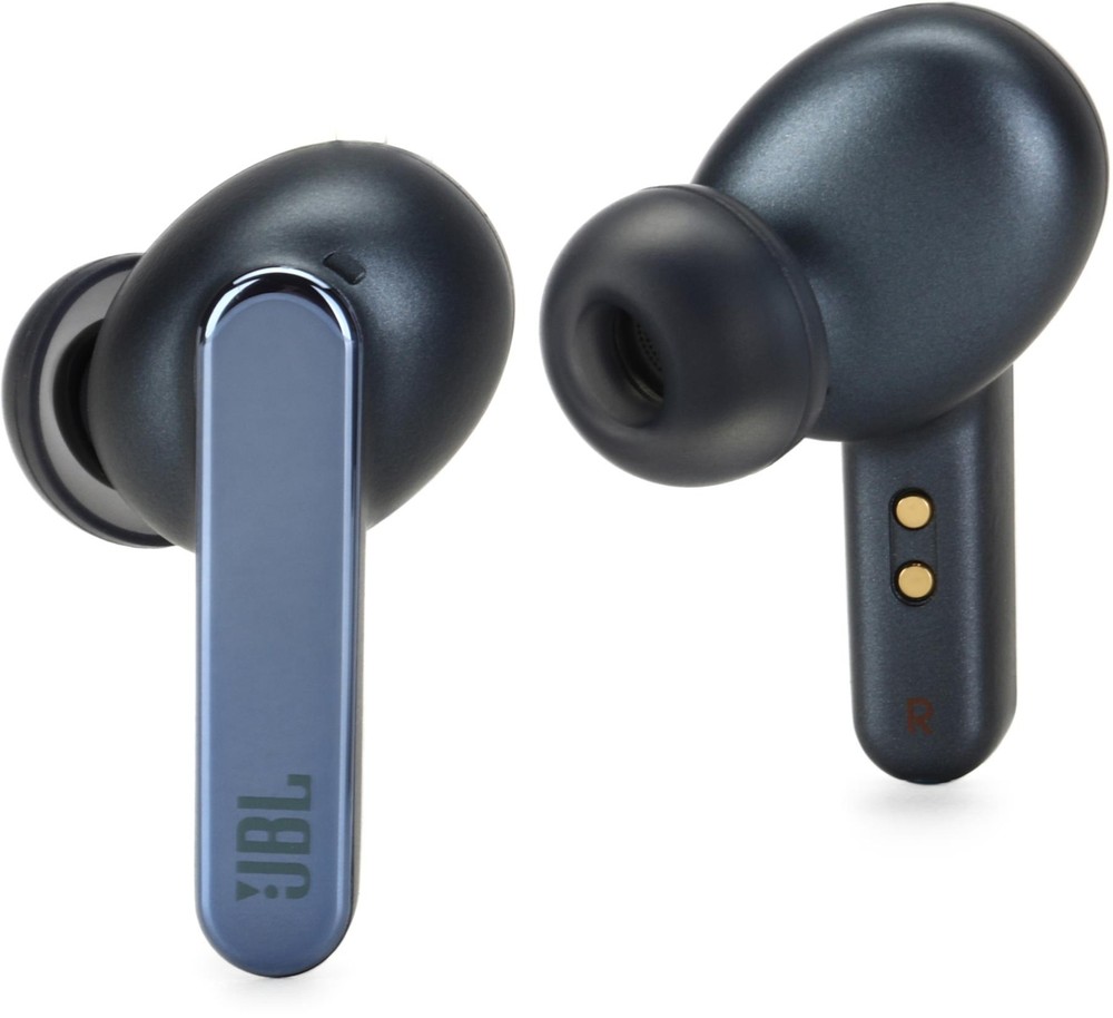 JBL Live Pro 2 Wireless Noise-Canceling Earbuds in Blue
