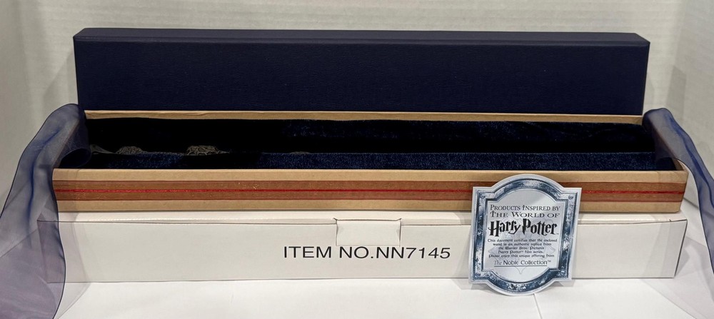 Noble Collection Dumbledore Wand with Ollivanders Box NN7145