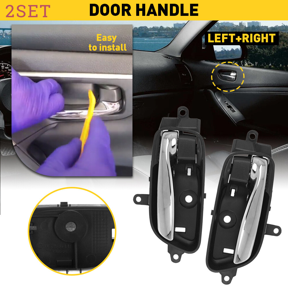 2Set Left+Right Side Interior Door Handle For 2013-2017 Nissan Altima Pathfinder