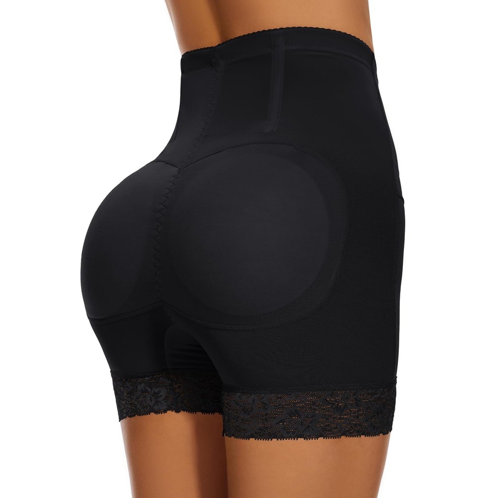 Seamless Butt Lifter Panties with Padded Hip Enhancer for Women
