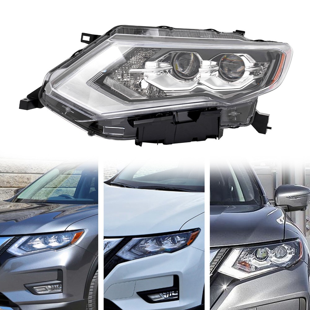 2017-2020 Nissan Rogue SL Left LED Headlight Driver Side Headlamp 260606FL6A