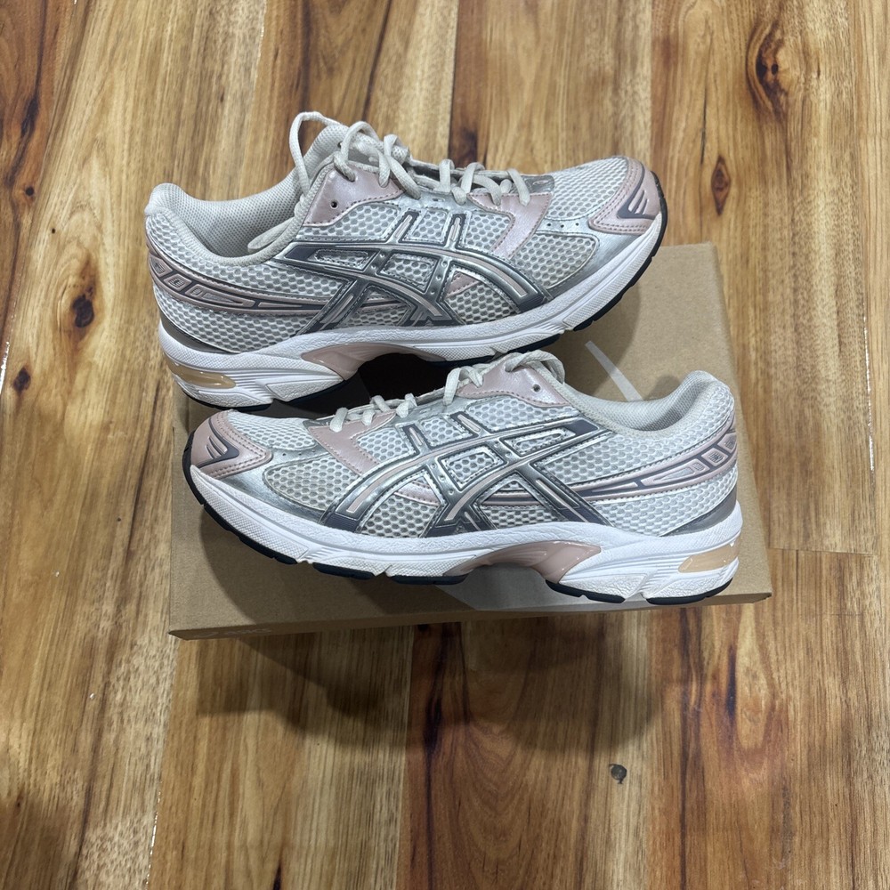 ASICS Gel 1130 White Pink Size 10 Preowned with Original Box