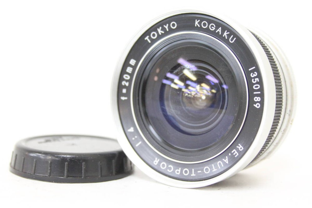Topcon Re Auto-Topcor 20mm F4 M2462 Vintage Lens Imported from Japan