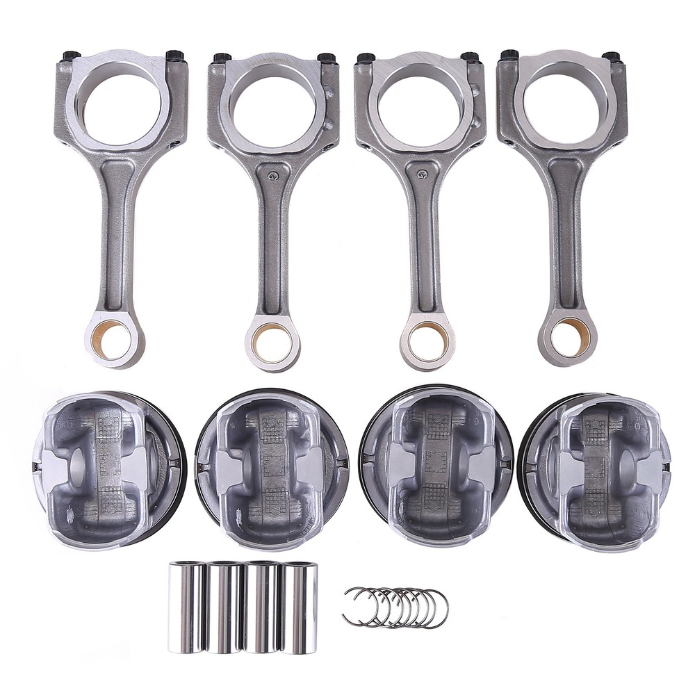 4PCS CONNECTING ROD PISTON KIT FOR 2011-2019 HYUNDAI SONATA SORENTO OPTIMA 2.4L