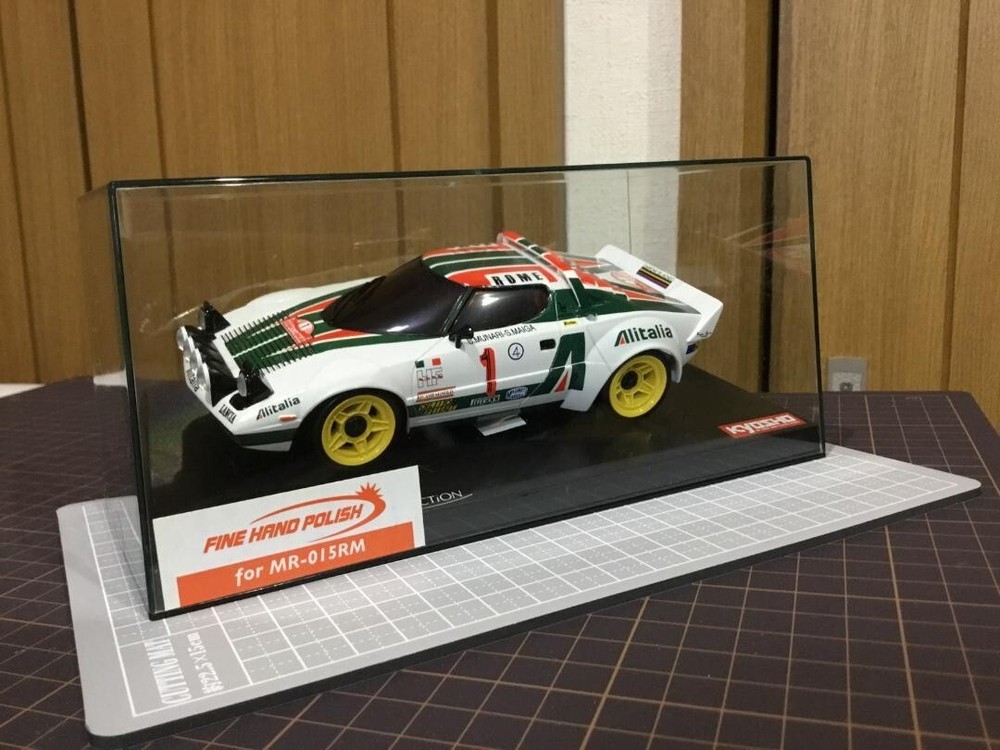 Kyosho Mini-Z Lancia Stratos 1977 Monte Carlo No.1 Auto Scale Model