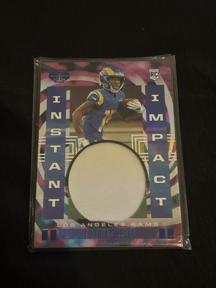 2021 Panini Illusions Instant Impact Blue #II-TA Tutu Atwell Rookie Mem 75/75