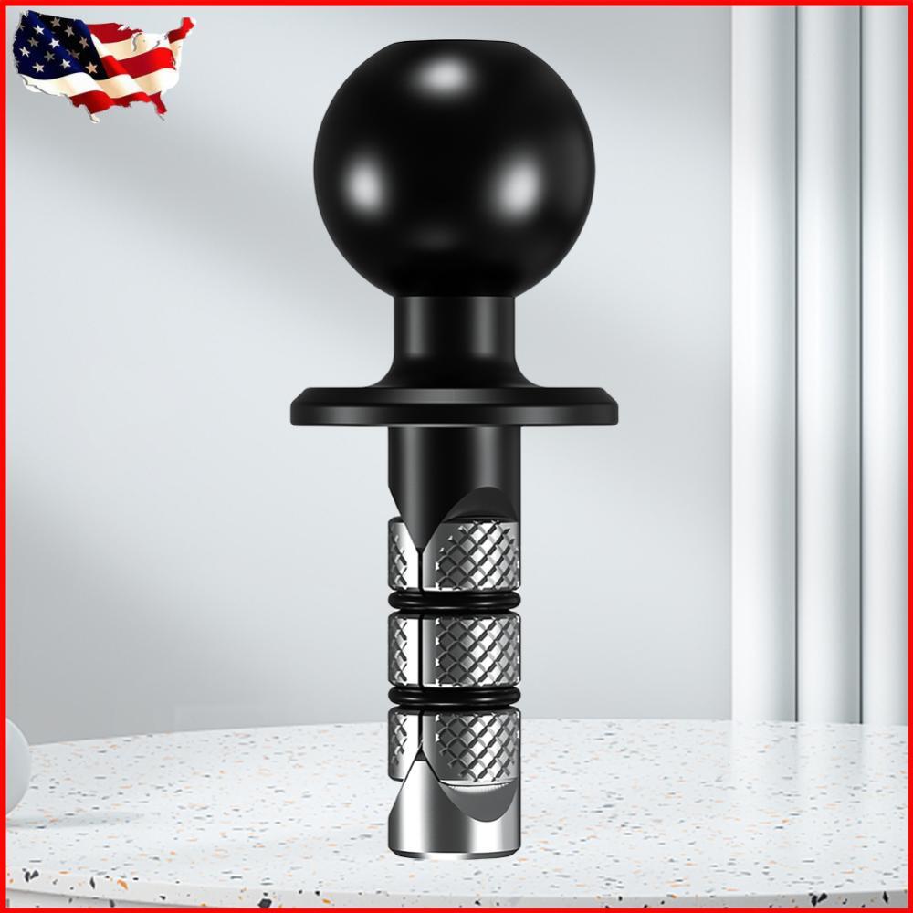 Aluminum Alloy Ball Mount Adapter Front Fork Bar Ball Head Motorbike Accessories