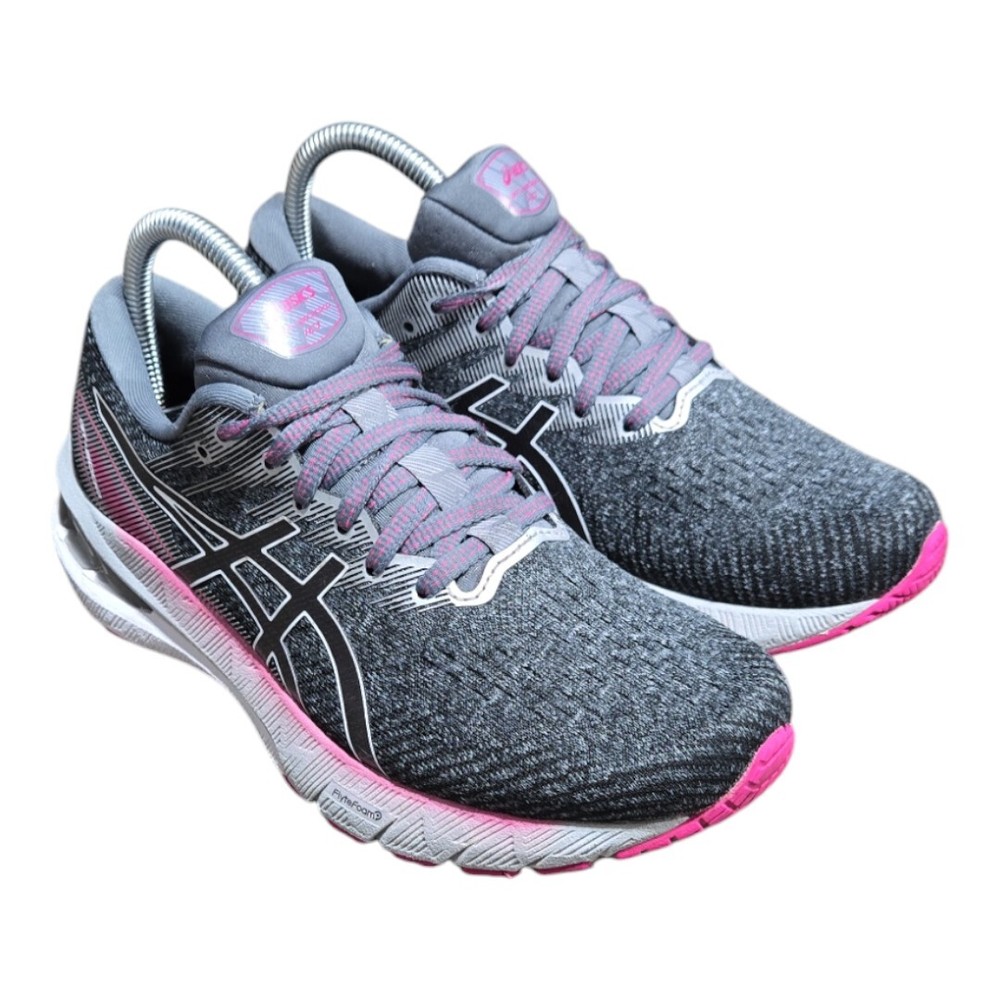 Asics GT-2000 Gray Pink Color Running Shoes 1012B045 Womens 7.5