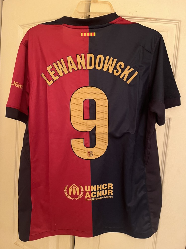 2024/25 HomeJersey , Lewandowski Original size M Authentic