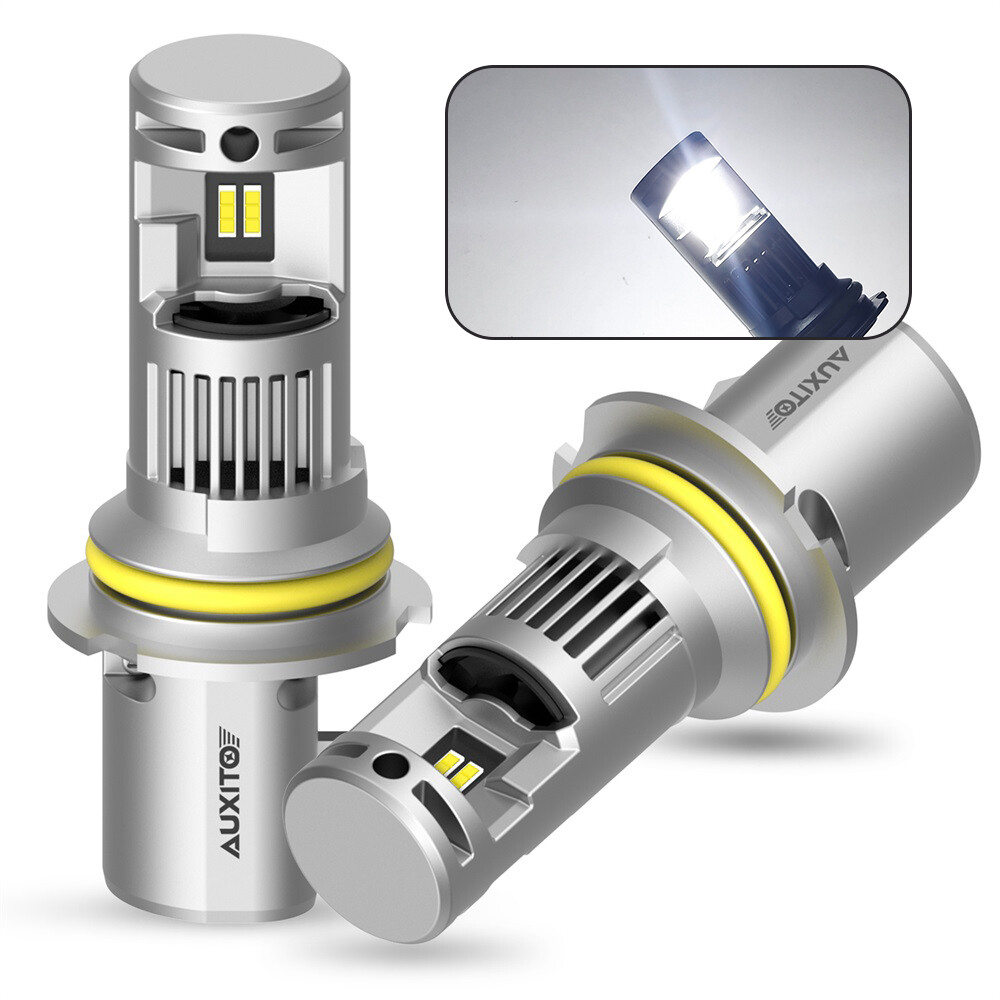 9007 Hb5 LED Headlight Kit Bulbs Car Head Lamps High Low Beam Bright 6000K NEW