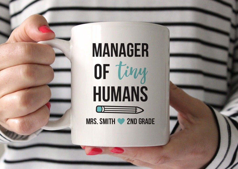 Preschool Teacher Appreciation Gift Teacher Gift Personalized Teacher Mug 1955a