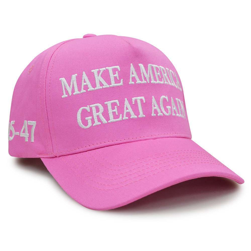 Trump 2024 Pink MAGA Hat Baseball Embroidery Cap Make America Great Again