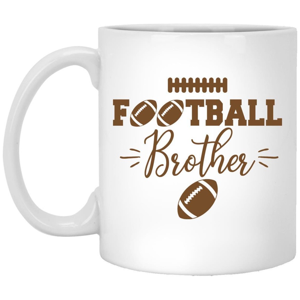 Football Mug Football Sister Coffee Mugs Gift For Football Lover Dad Mom Brother