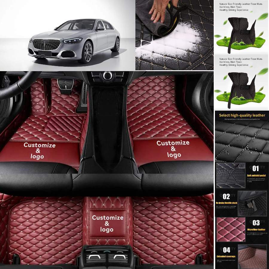 Mercedes Maybach S Class Custom Waterproof Floor Mats & Cargo Liner